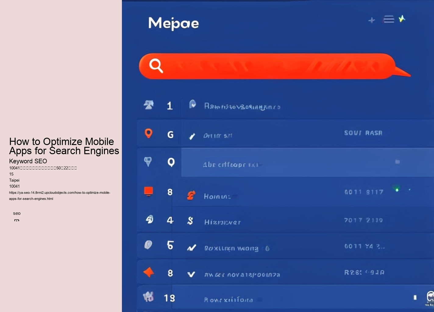 How to Optimize Mobile Apps for Search Engines